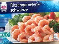 Mängden socker i Riesengarnelenschwänze