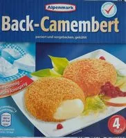 Mängden socker i Alpenrand Back camembert