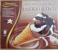 Mängden socker i Vanille-Schoko Eishörnchen