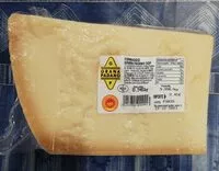 Mängden socker i Formaggio Grana Padano Dop