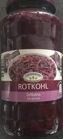 Mängden socker i Rotkohl Delikatess
