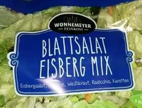 Mängden socker i Blattsalat Eisberg Mix