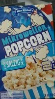 Mängden socker i Popcorn salé