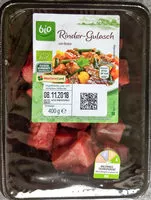 Mängden socker i Rinder-Gulasch