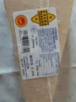 Mängden socker i Grana padano