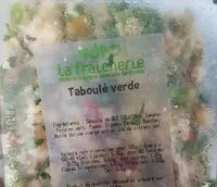 Mängden socker i Taboulé verde