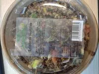 Mängden socker i Salade de lentilles