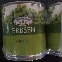 Mängden socker i Erbsen