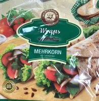 Mängden socker i Wraps Mehrkorn