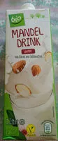 Mängden socker i Mandeldrink