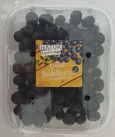 Mängden socker i Kulturheidelbeeren