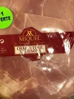 Mängden socker i Jambon cuit