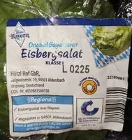 Mängden socker i Bayerischer Eisbergsalat