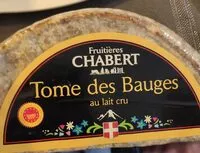 Mängden socker i Tome des Bauges au lait cru