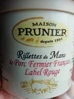 Mängden socker i Rillettes du Mans de porc fermier français label rouge