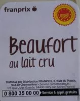 Mängden socker i Beaufort au lait cru