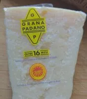 Mängden socker i Grana Padano 16 mesi