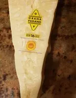 Mängden socker i Grana padano 16 mesi