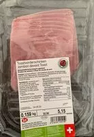 Mängden socker i jambon devant toast