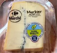 Mängden socker i Morbier au lait cru