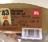 Mängden socker i Manchego BOB-AOC-g.U