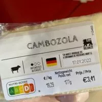 Mängden socker i Cambozola