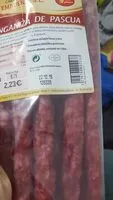 Mängden socker i Longaniza de pascua