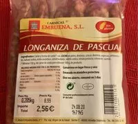 Mängden socker i Longaniza de Oascua