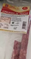 Mängden socker i Longaniza de Pascua