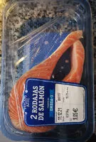 Mängden socker i 2 RODAJAS DE SALMÓN
