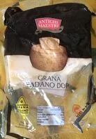 Mängden socker i grana padano dop