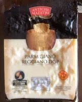 Mängden socker i Parmiggiano Reggiano Dop