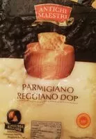 Mängden socker i Parmigiano reggiano dop