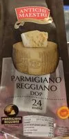 Mängden socker i Parmigiano reggiano dop