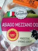Mängden socker i Asiago Mezzano DOP, 52 % Fett i. Tr.