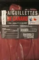 Mängden socker i Aiguillettes de canard