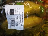 Mängden socker i Banane cavendish bio