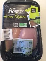 Mängden socker i Filets de poulet noir