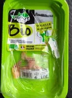 Mängden socker i Filet de poulet fermier biologique