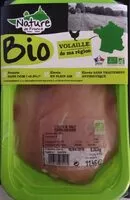 Mängden socker i Filet de poulet fermier biologique