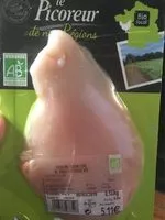 Mängden socker i Escalope extra fine poulet fermier