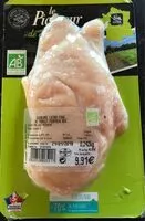 Mängden socker i Escalope extra fine de poulet fermier bio