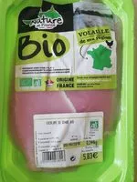 Mängden socker i Escalopes de dinde bio