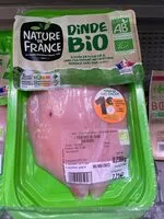 Mängden socker i 2 escalopes de dindes biologique