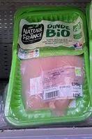 Mängden socker i 2 escalope de dinde bio