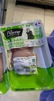 Mängden socker i 2 steaks de poulet fermier bio