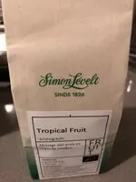 Mängden socker i Tropical fruit