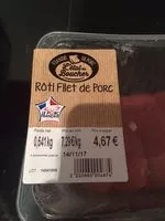 Mängden socker i Roti filet de porc