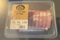 Mängden socker i Roti de filet de porc