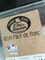 Mängden socker i Roti filet de porc